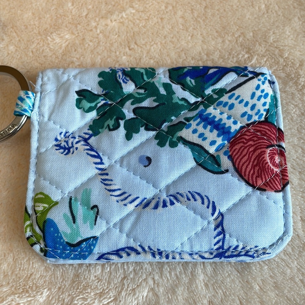Vera Bradley “Anchors Aweigh” Double Campus ID with Key Ring
